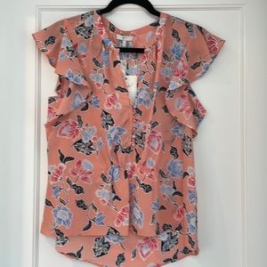 Joie short-sleeve blouse NWT. Size S.